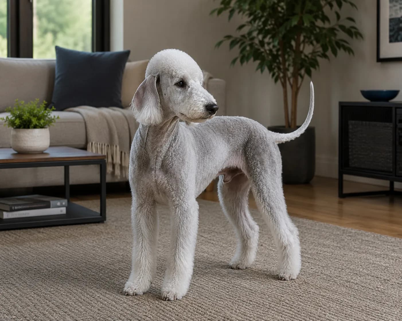 Bedlington Terrier dog