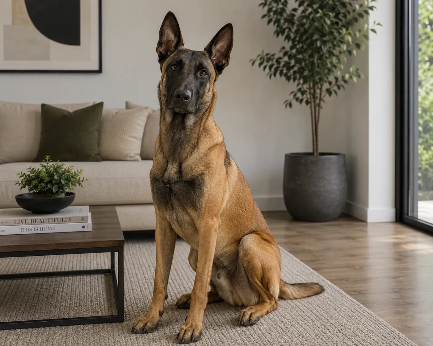Belgian Laekenois dog