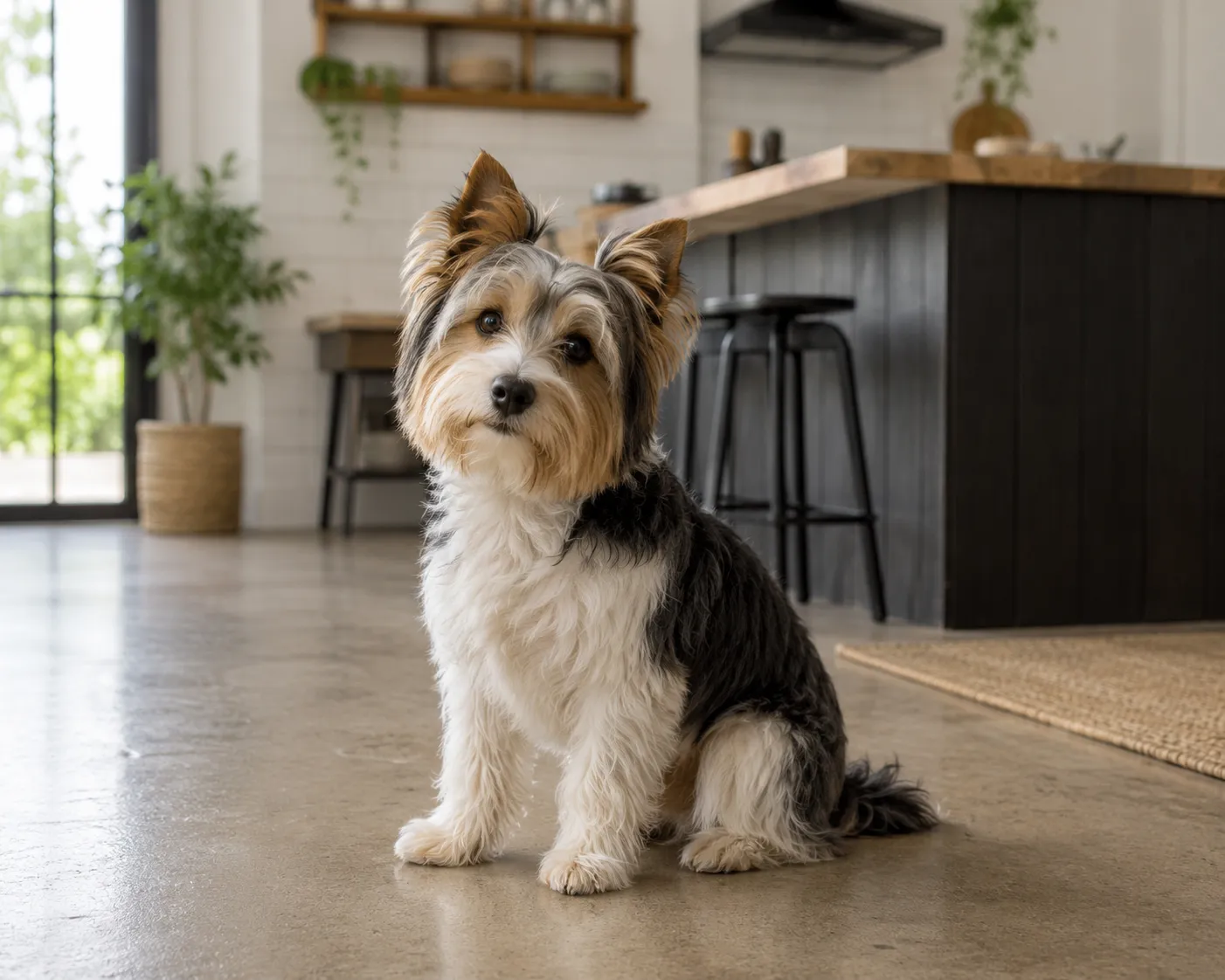 Biewer Terrier dog