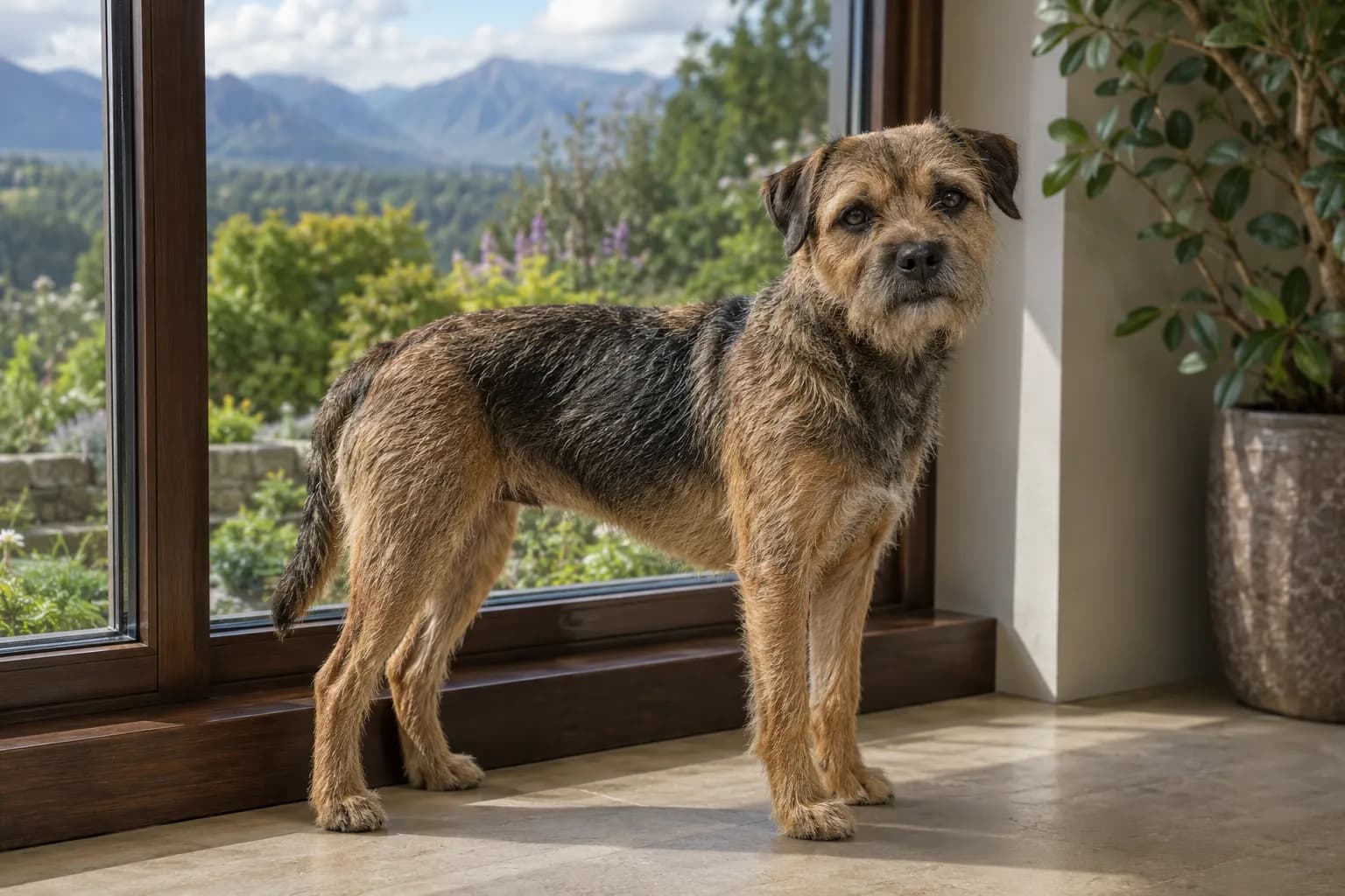 Border Terrier dog