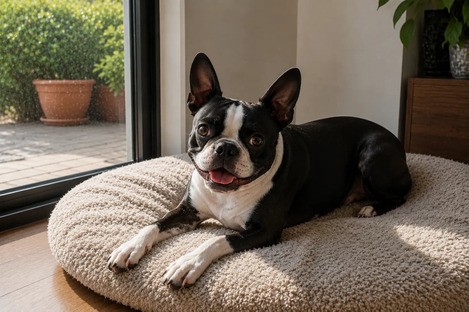Boston Terrier dog
