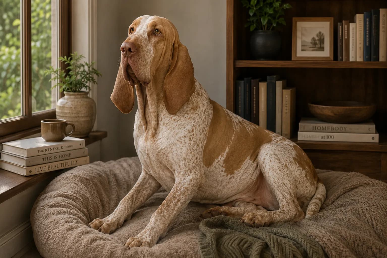 Bracco Italiano dog