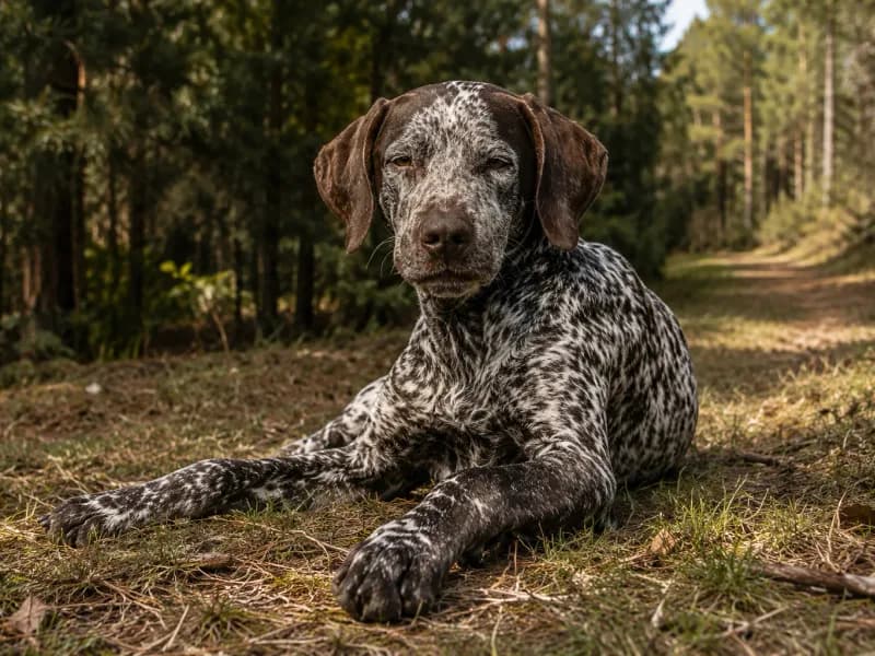 Braque du Bourbonnais dog