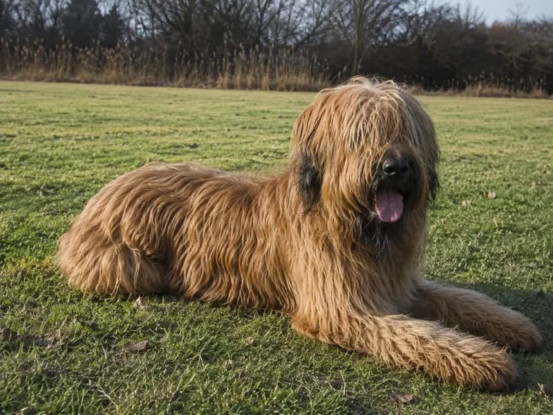 Briard dog