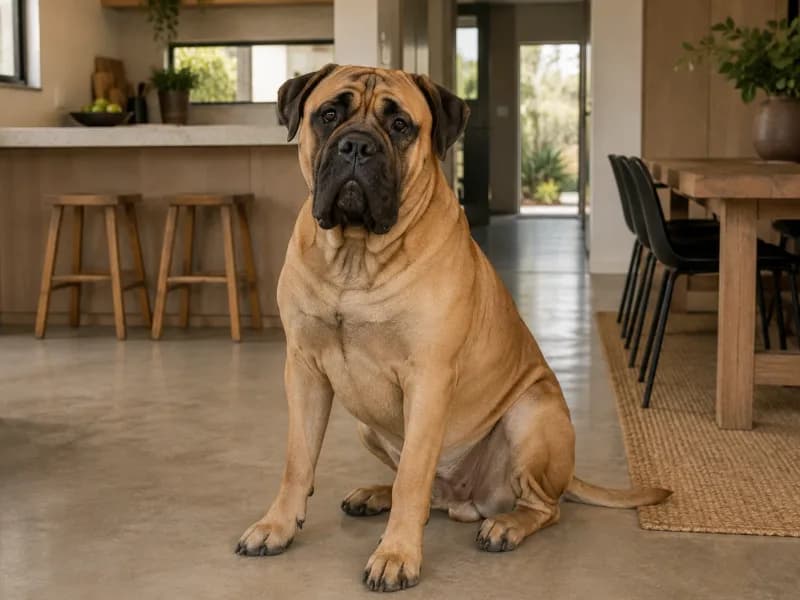 Bullmastiff dog