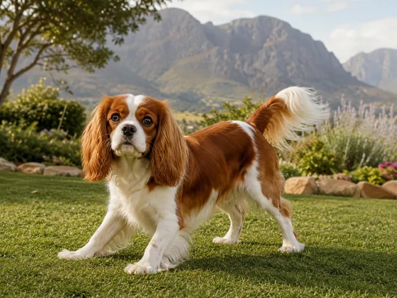 Cavalier King Charles Spaniel dog