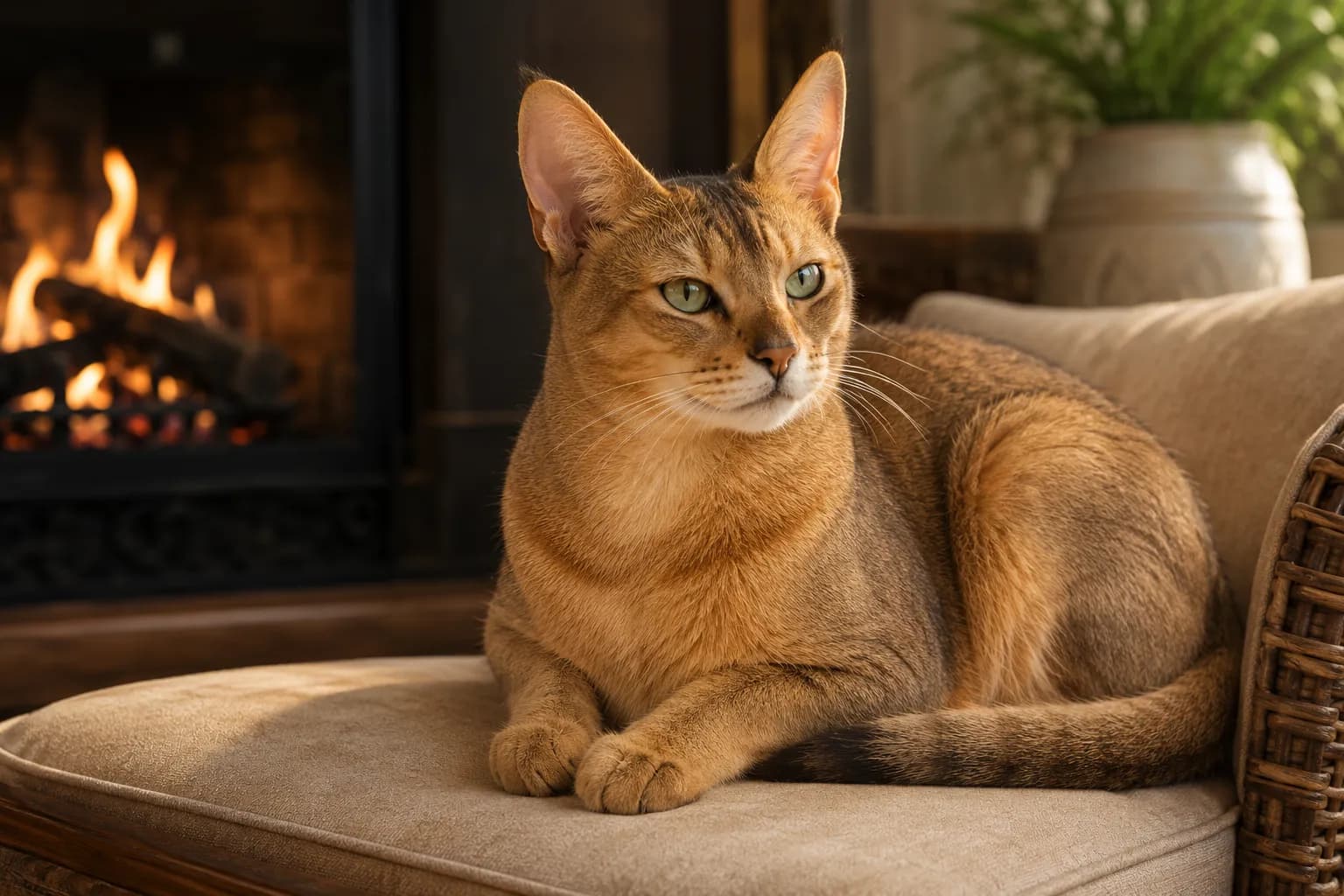 Chausie cat