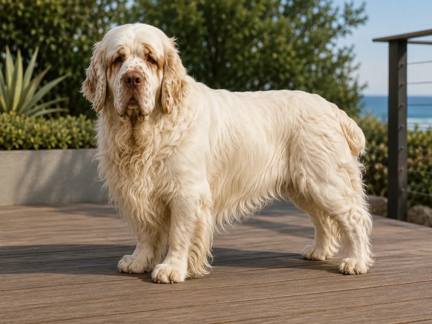 Clumber Spaniel dog