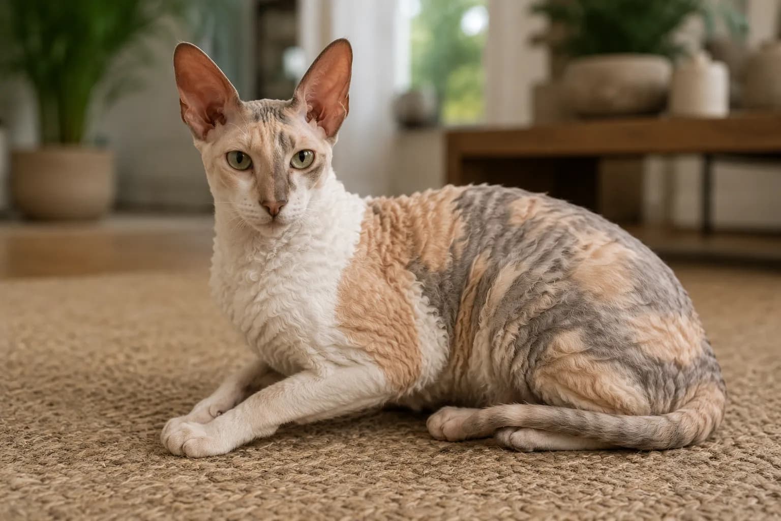 Cornish Rex cat