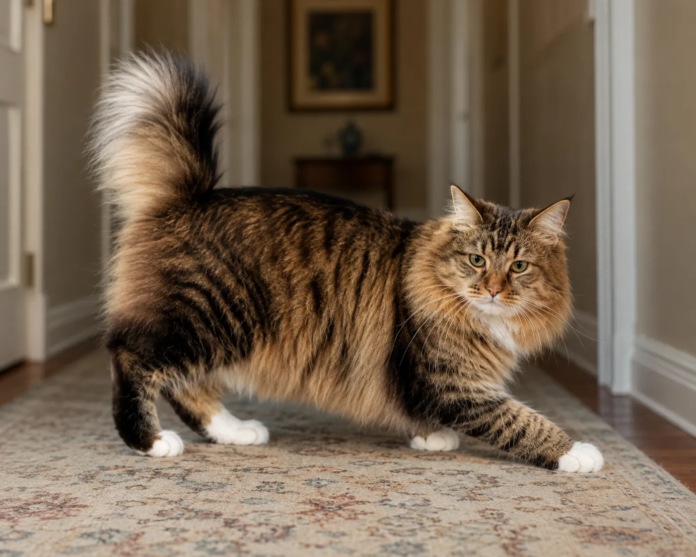 Cymric Tailed cat