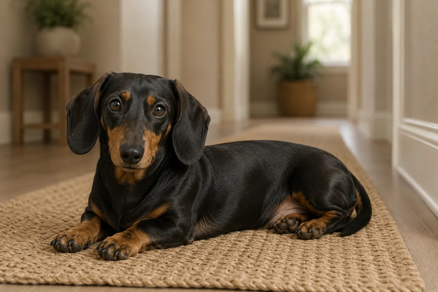 Dachshund (Miniature) dog