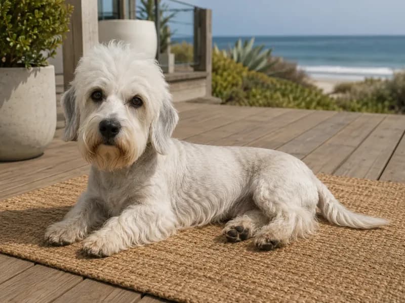 Dandie Dinmont Terrier dog