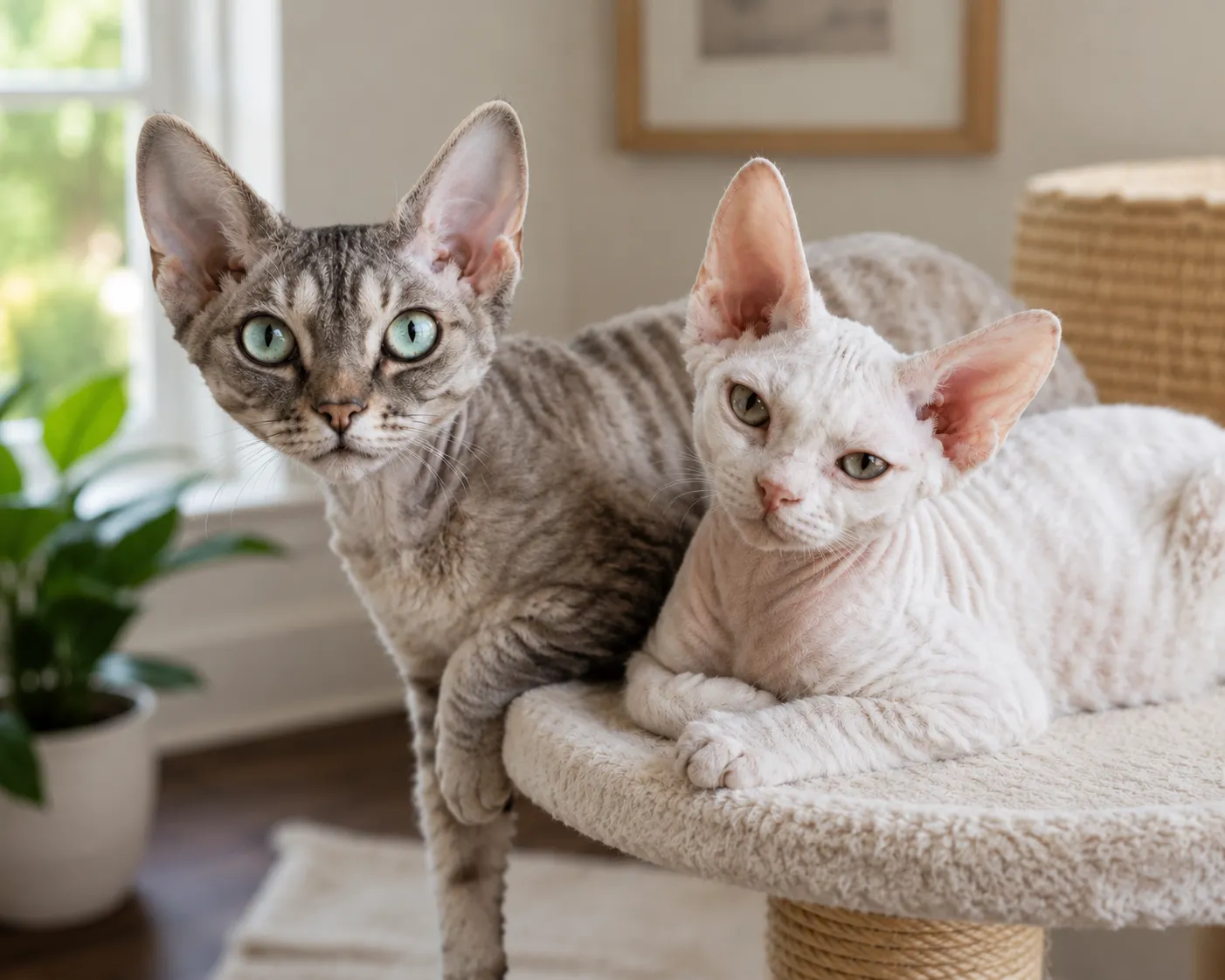 Devon Rex cat