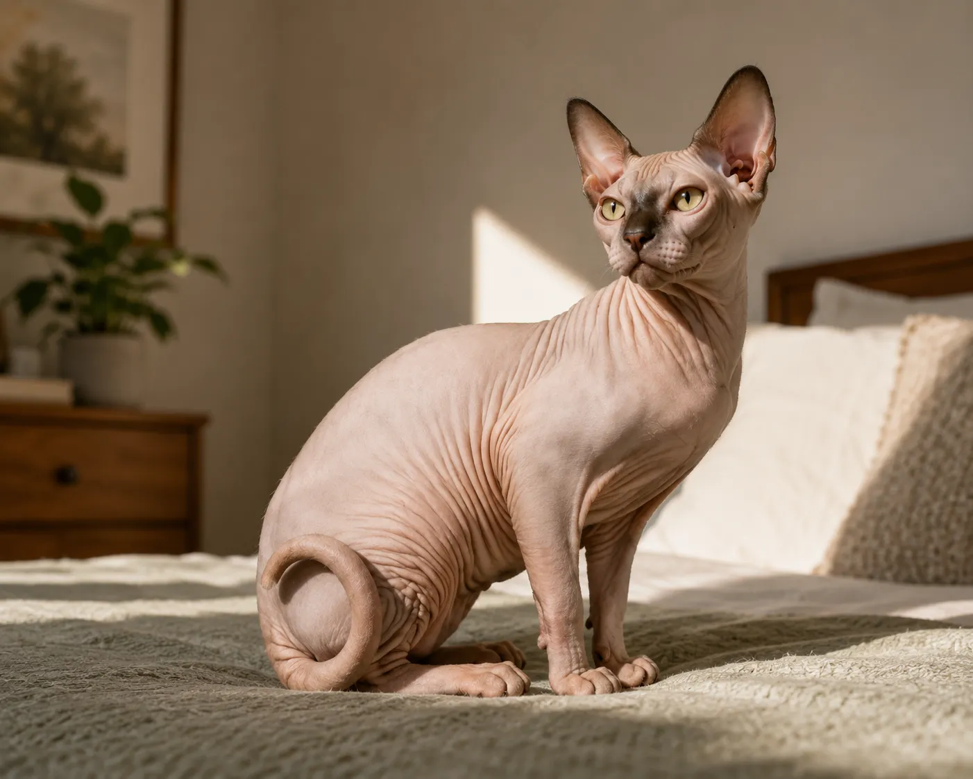 Donskoy cat