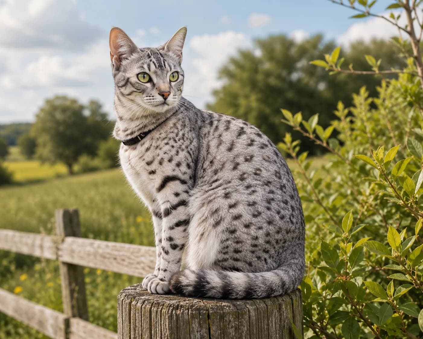 Egyptian Mau cat