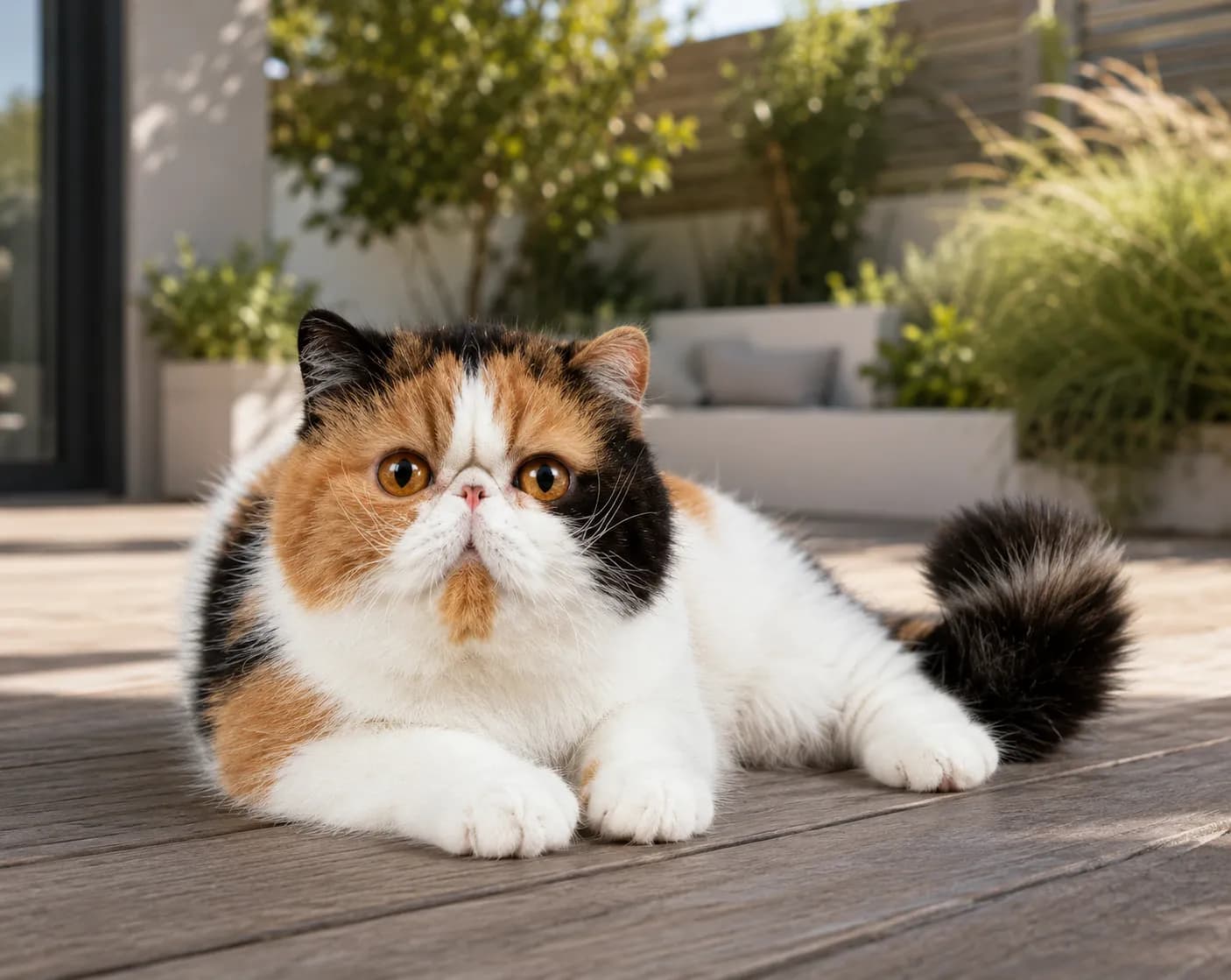 Exotic Shorthair cat