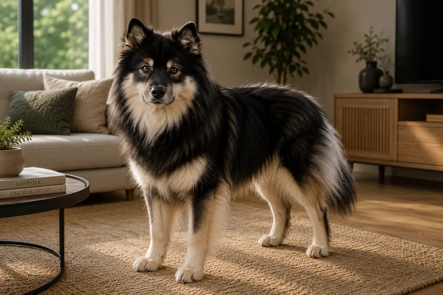 Finnish Lapphund dog