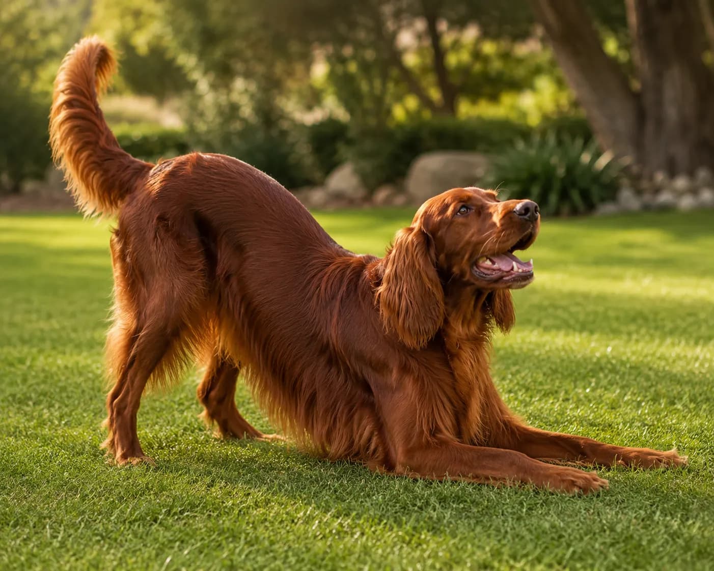 Irish Setter dog