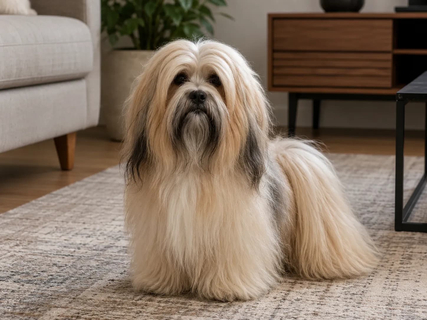 Lhasa Apso dog