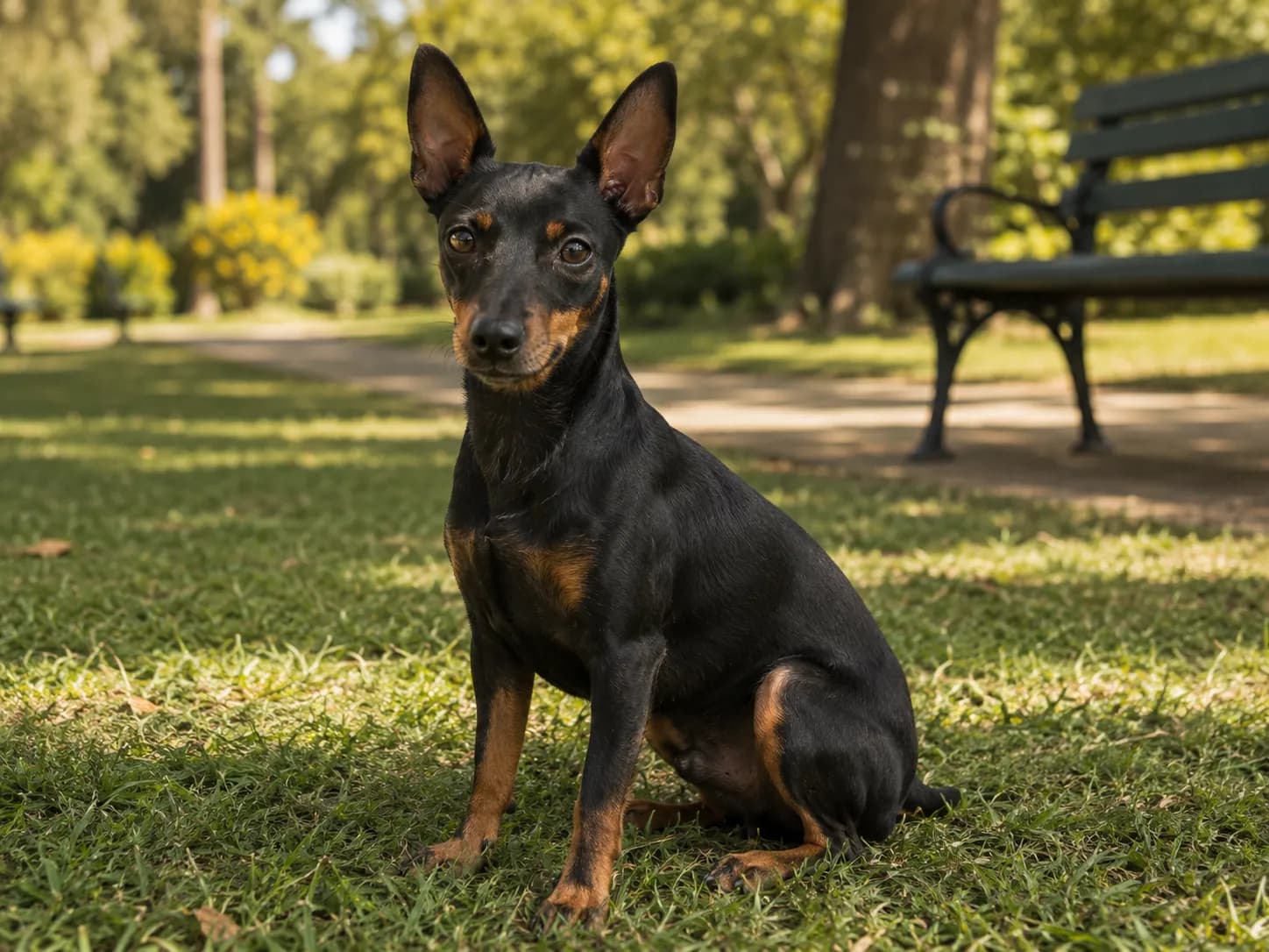 Manchester Terrier (Toy) dog