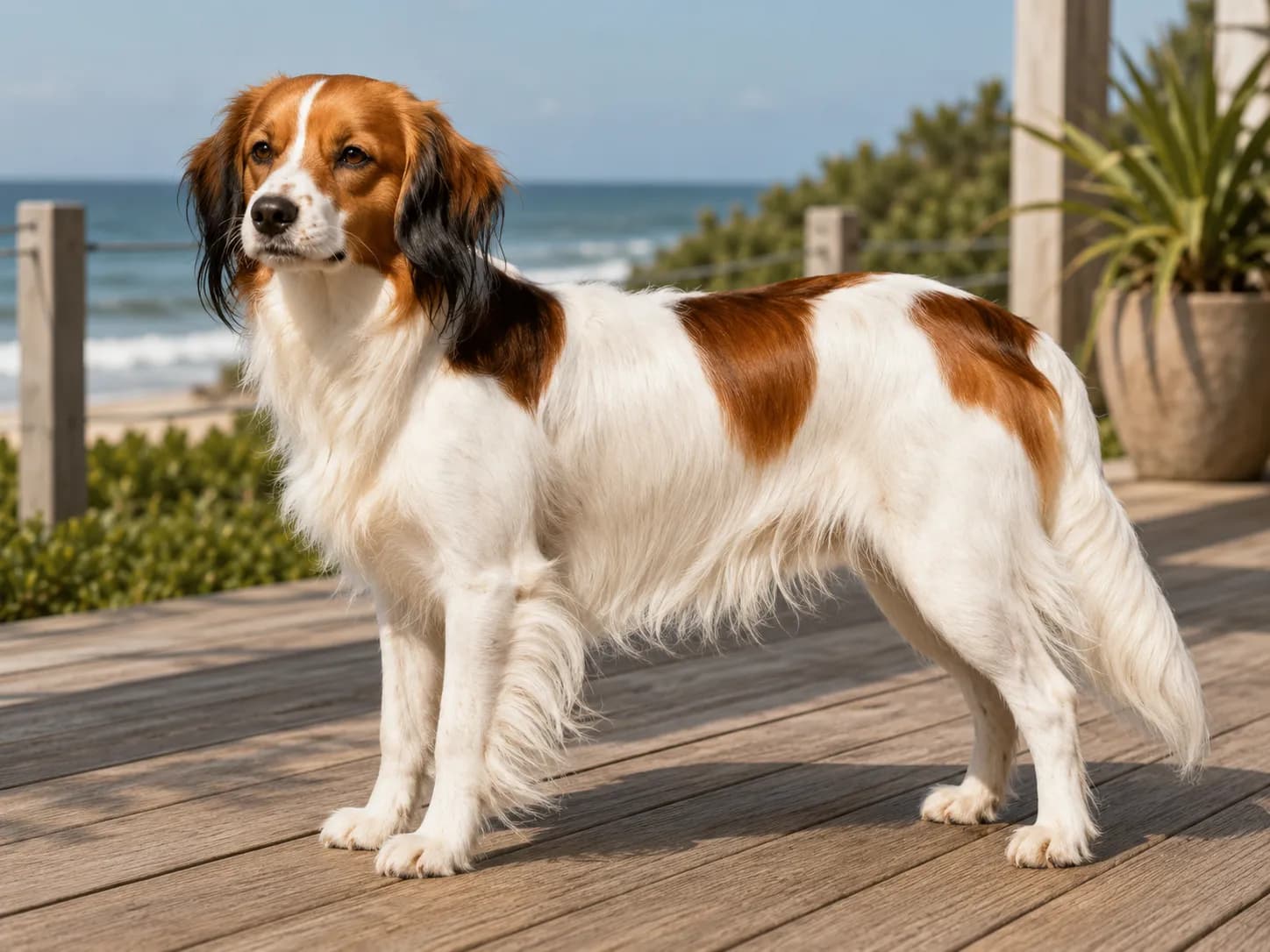 Nederlandse Kooikerhondje dog