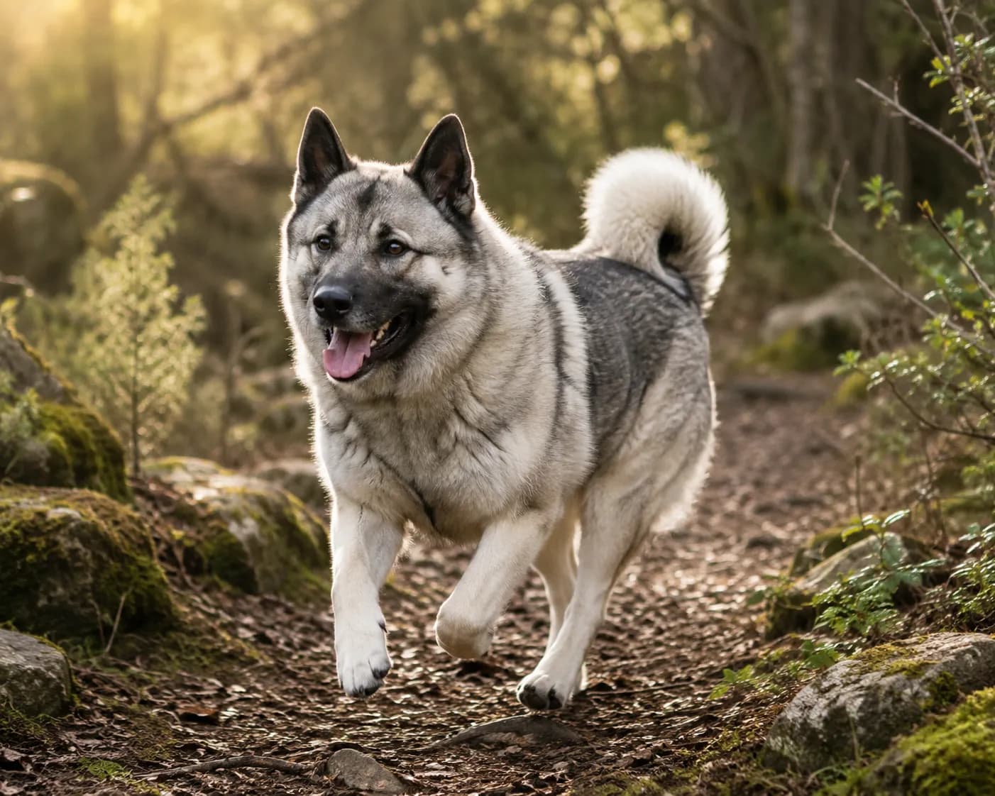 Norwegian Elkhound dog