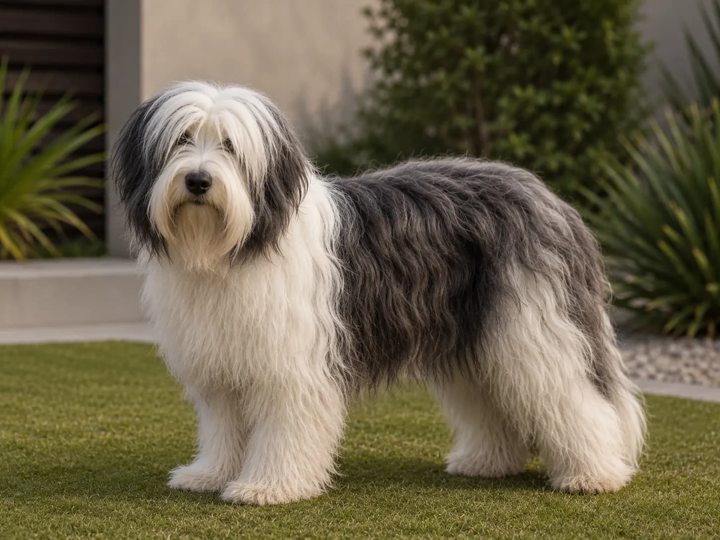 Polish Lowland Sheepdog dog