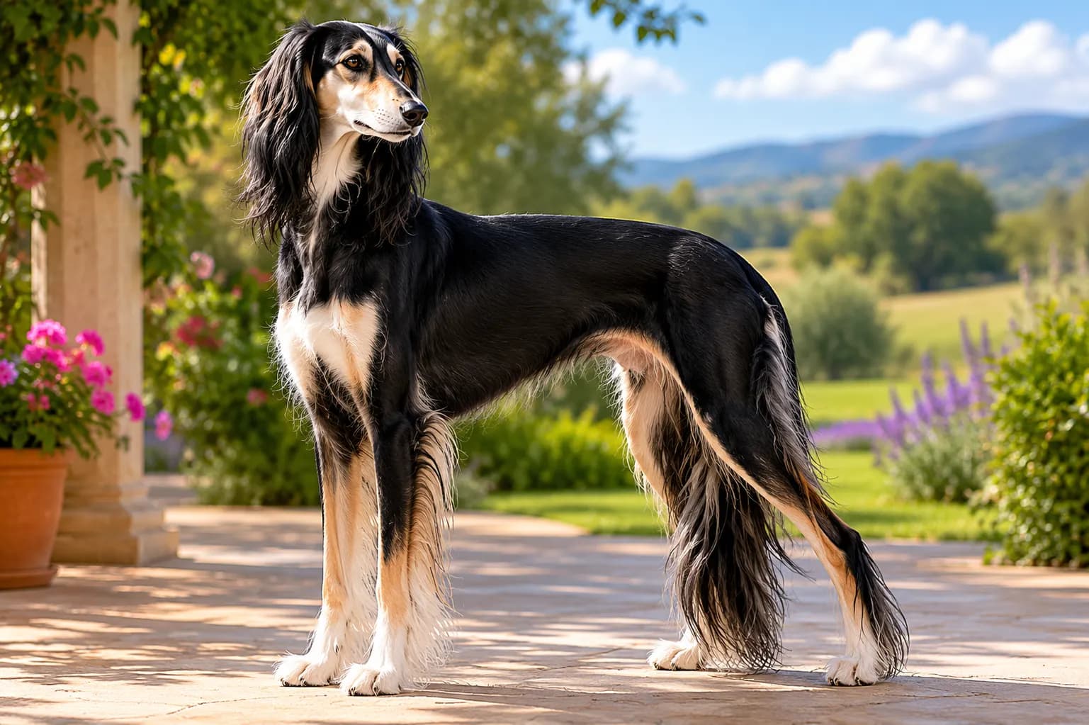 Saluki dog