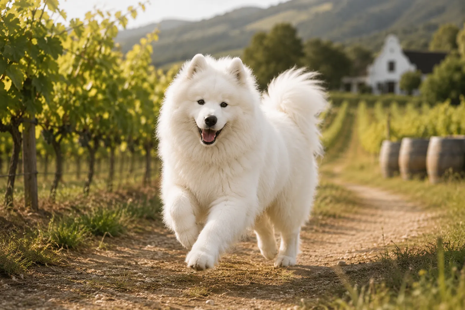Samoyed dog
