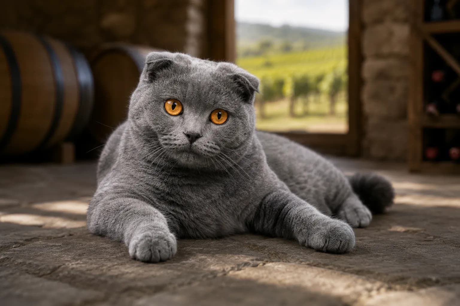 Scottish Fold cat