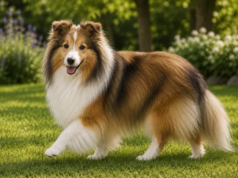 Shetland Sheepdog dog