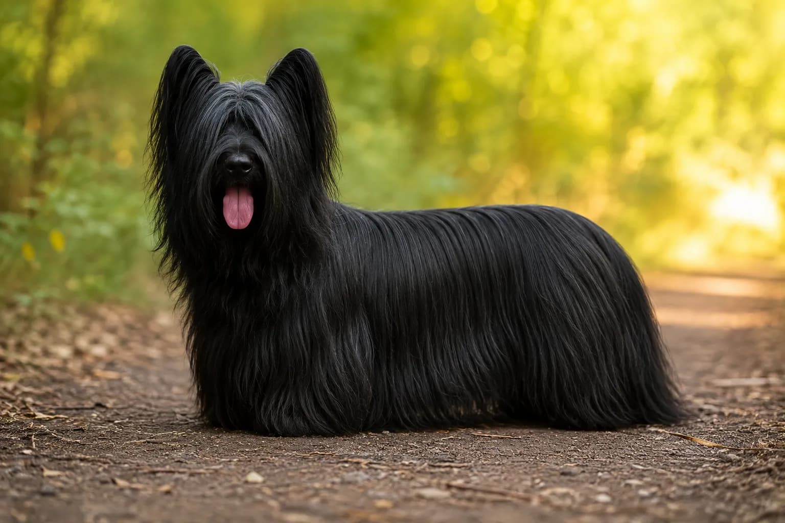 Skye Terrier dog