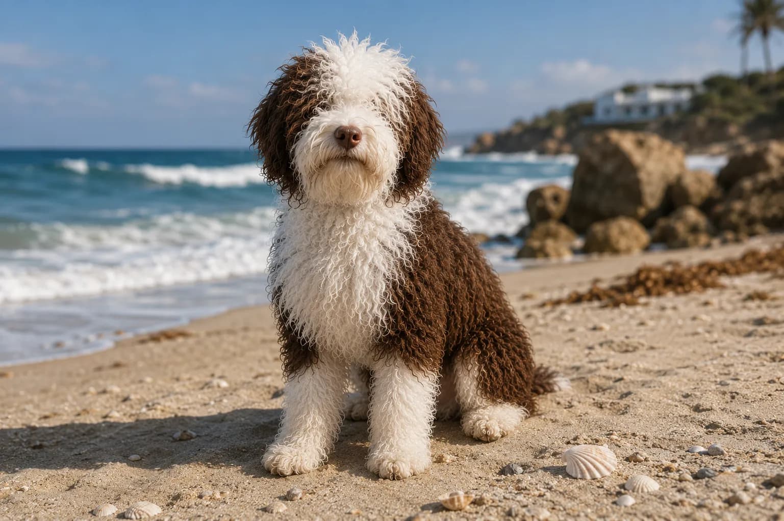 Spanish Water Dog dog