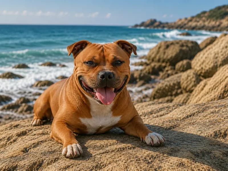 Staffordshire Bull Terrier dog