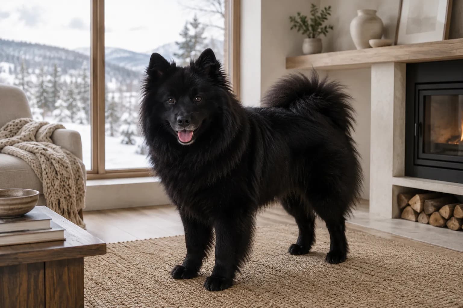 Swedish Lapphund dog