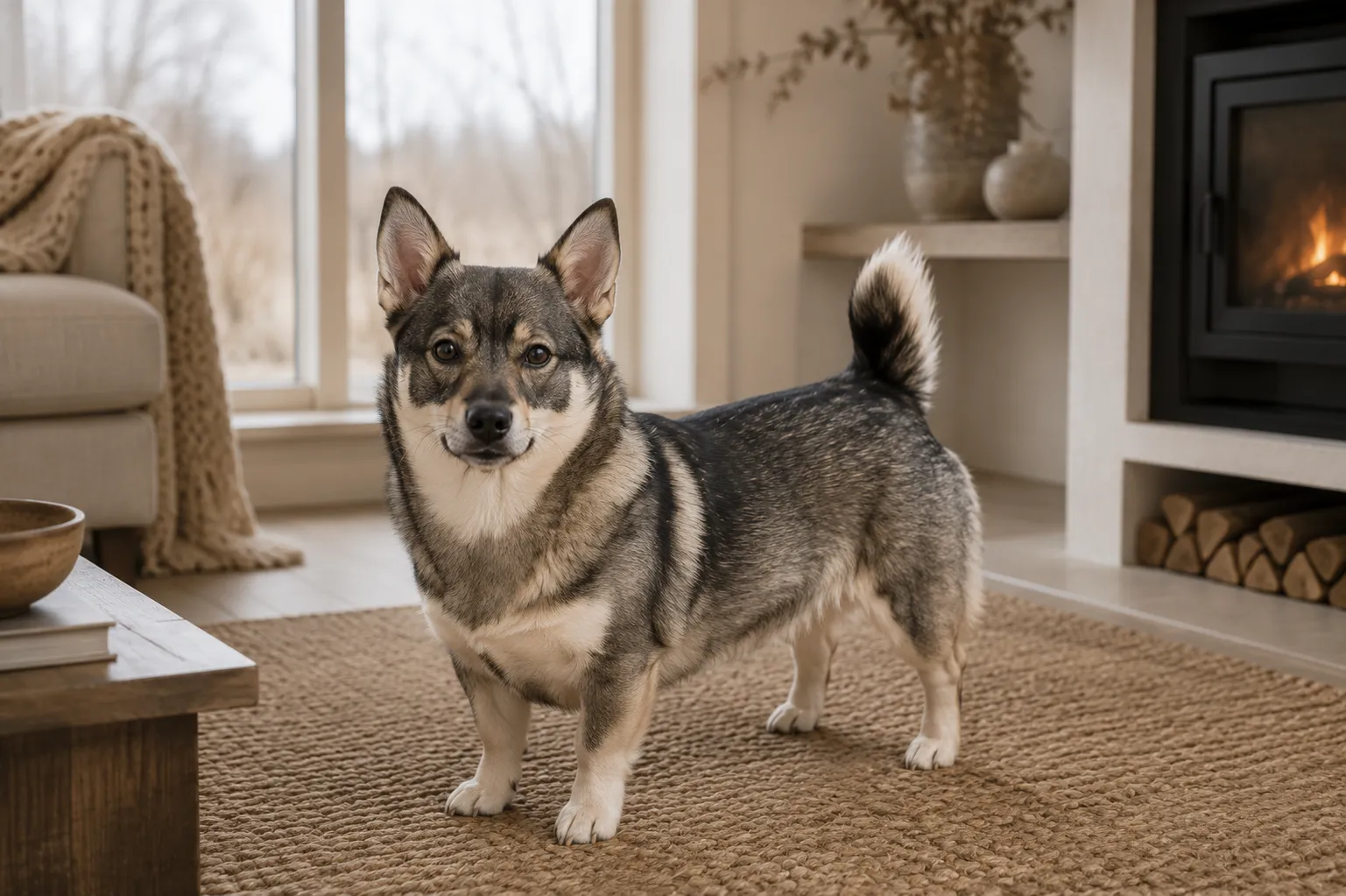 Swedish Vallhund dog
