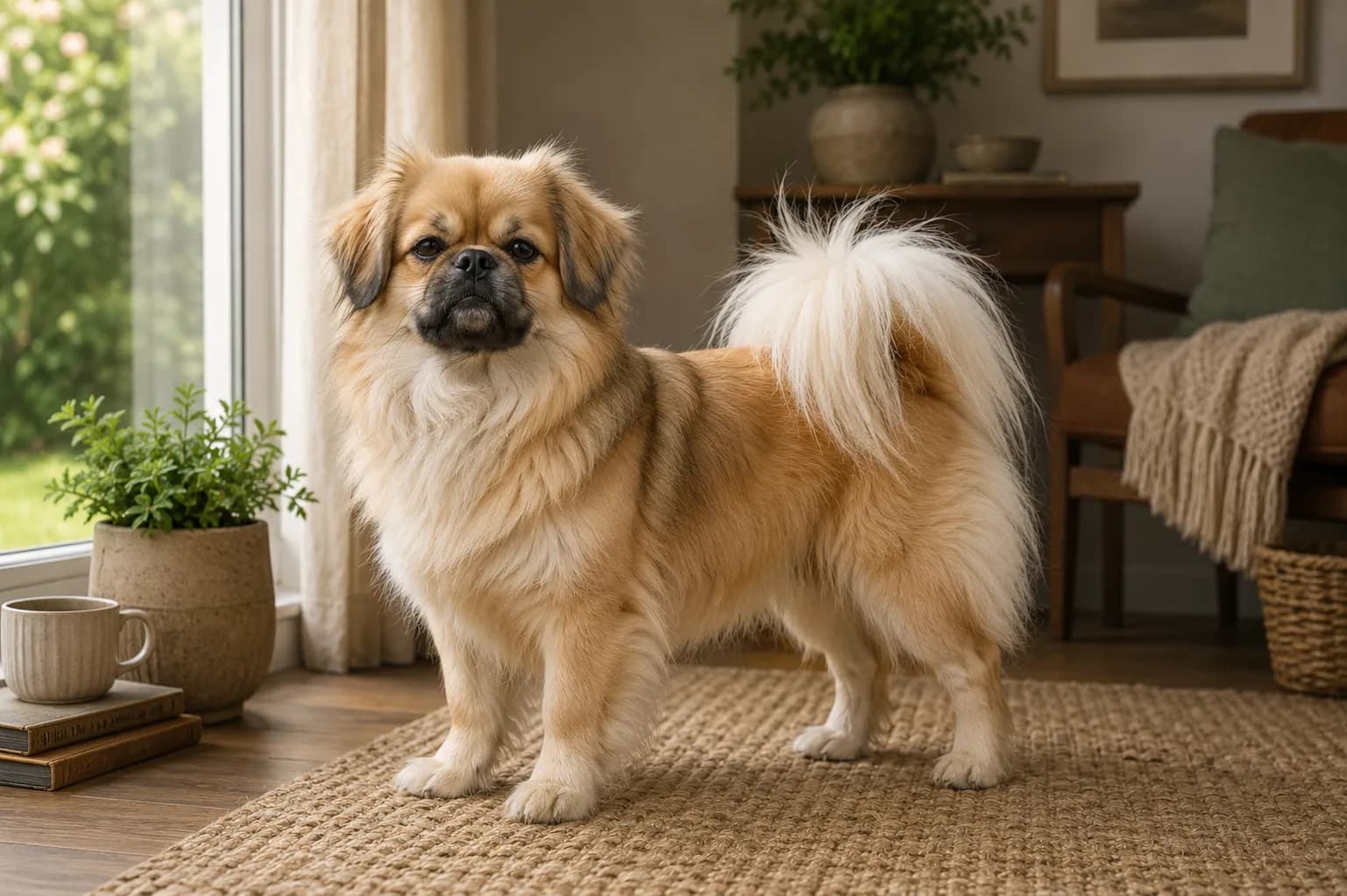 Tibetan Spaniel dog
