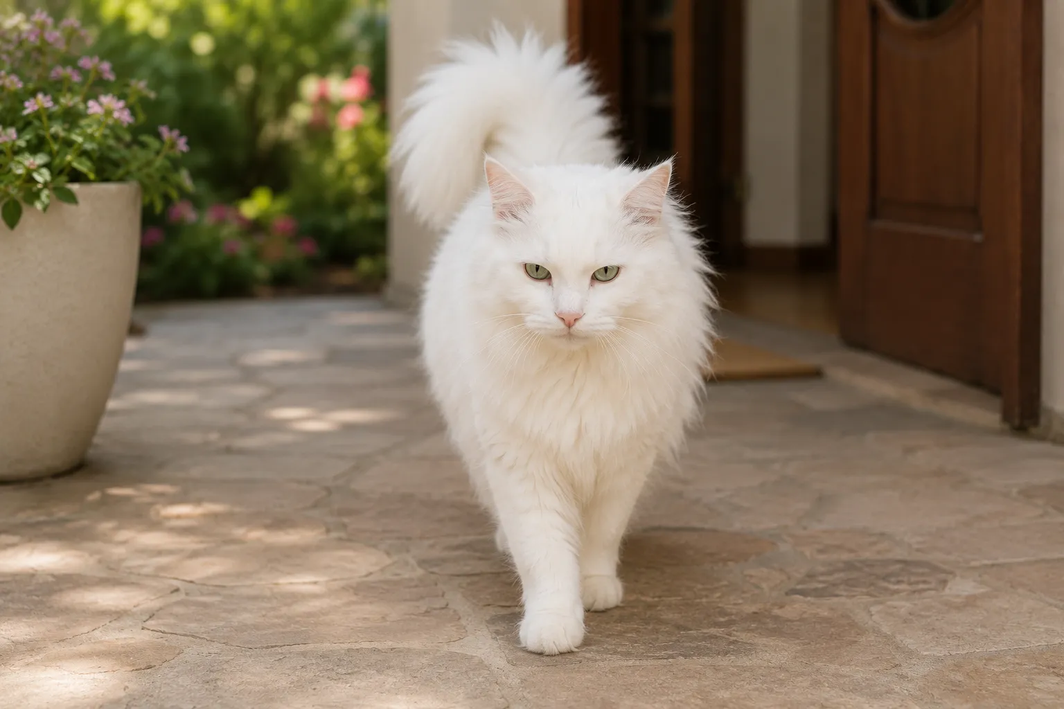 Turkish Angora cat