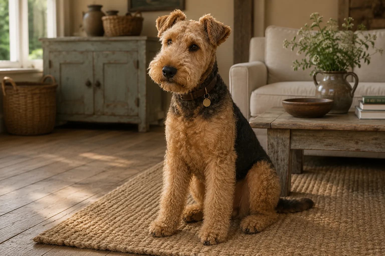 Welsh Terrier dog