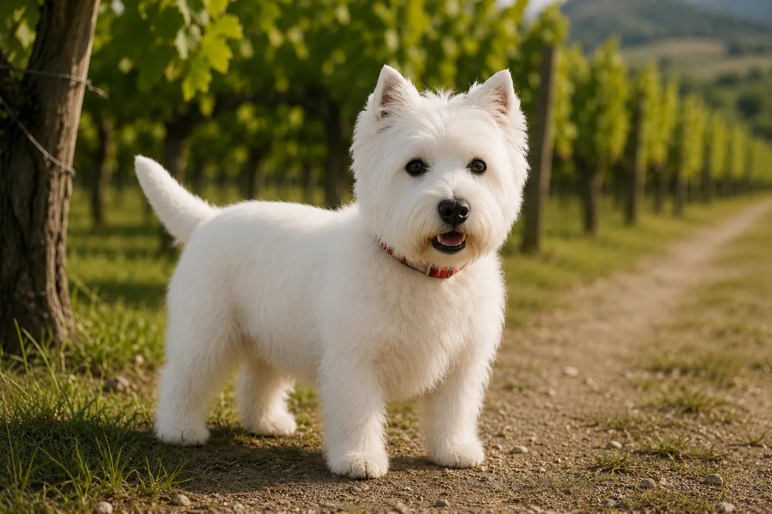 West Highland White Terrier dog